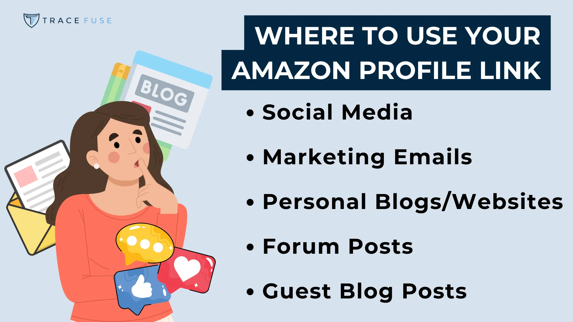 How To Find Amazon Public Profile Link - Tracefuse